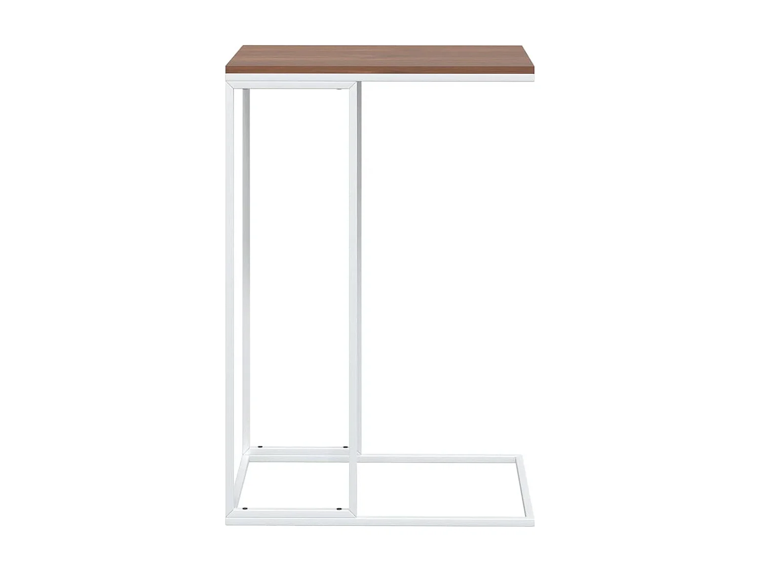 Couchtisch-Beistelltische-Sofatisch Weiß 40x30x59 cm Holzwerkstoff SHL75366