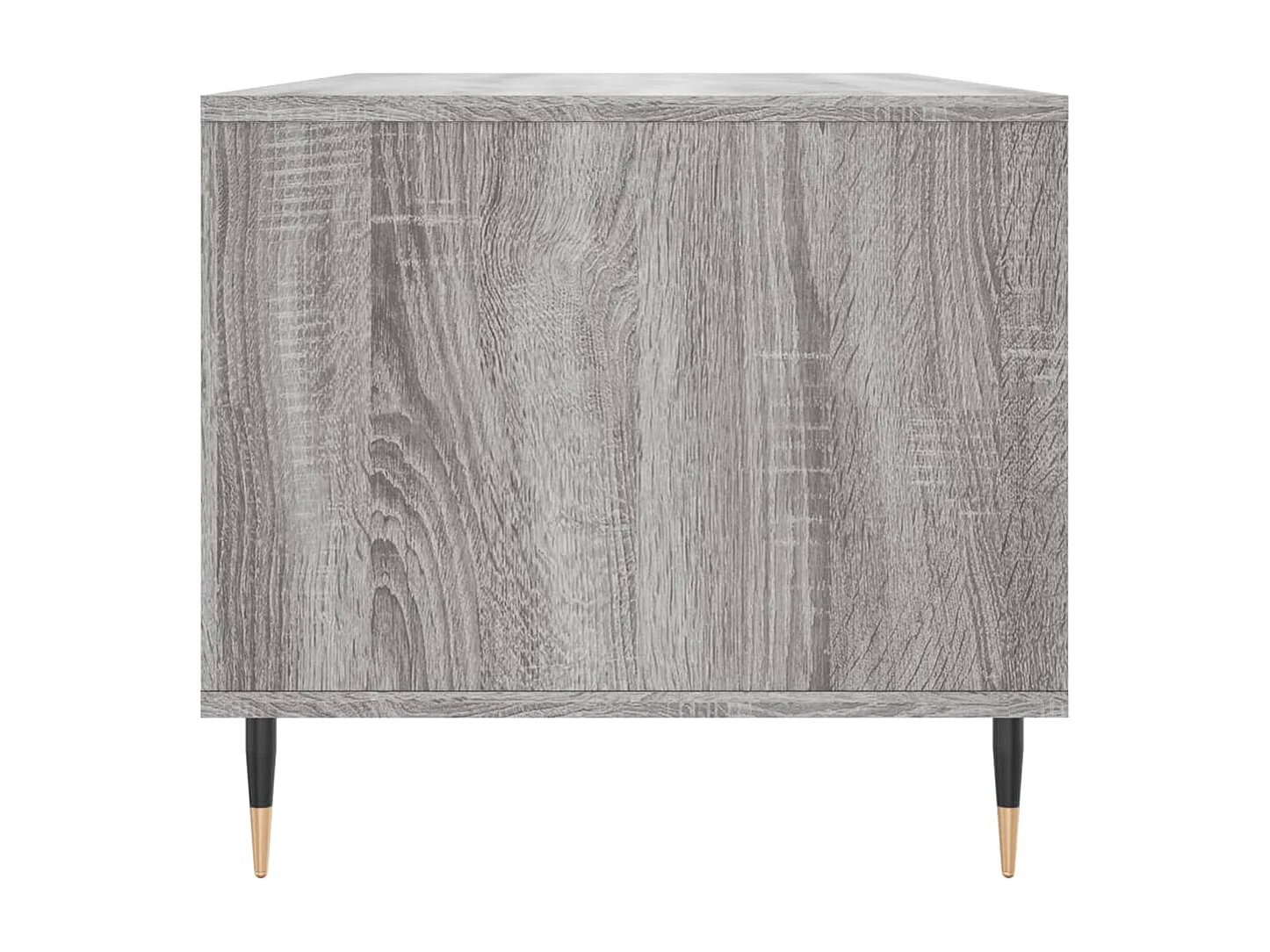 Table basse salon-Table d'appoint Sonoma gris 90x49x45 cm Bois d'ingénierie SHL82637