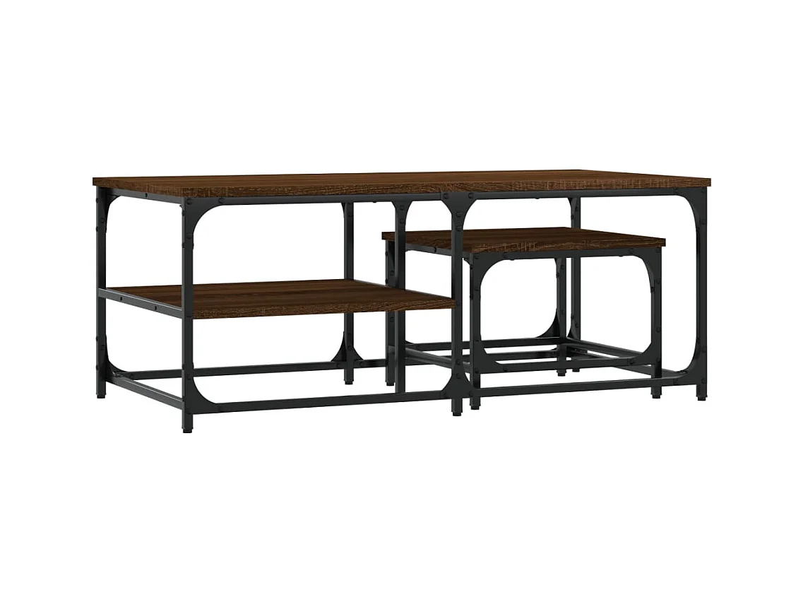 Mesa de centro-Mesa auxiliar Corona Range pino mexicano 100x55x44 cm SHL4253