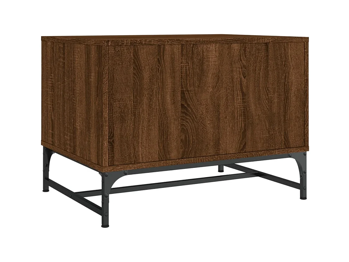 Mesa de centro-Mesa auxiliar de bambú 70x40x35 cm SHL3486