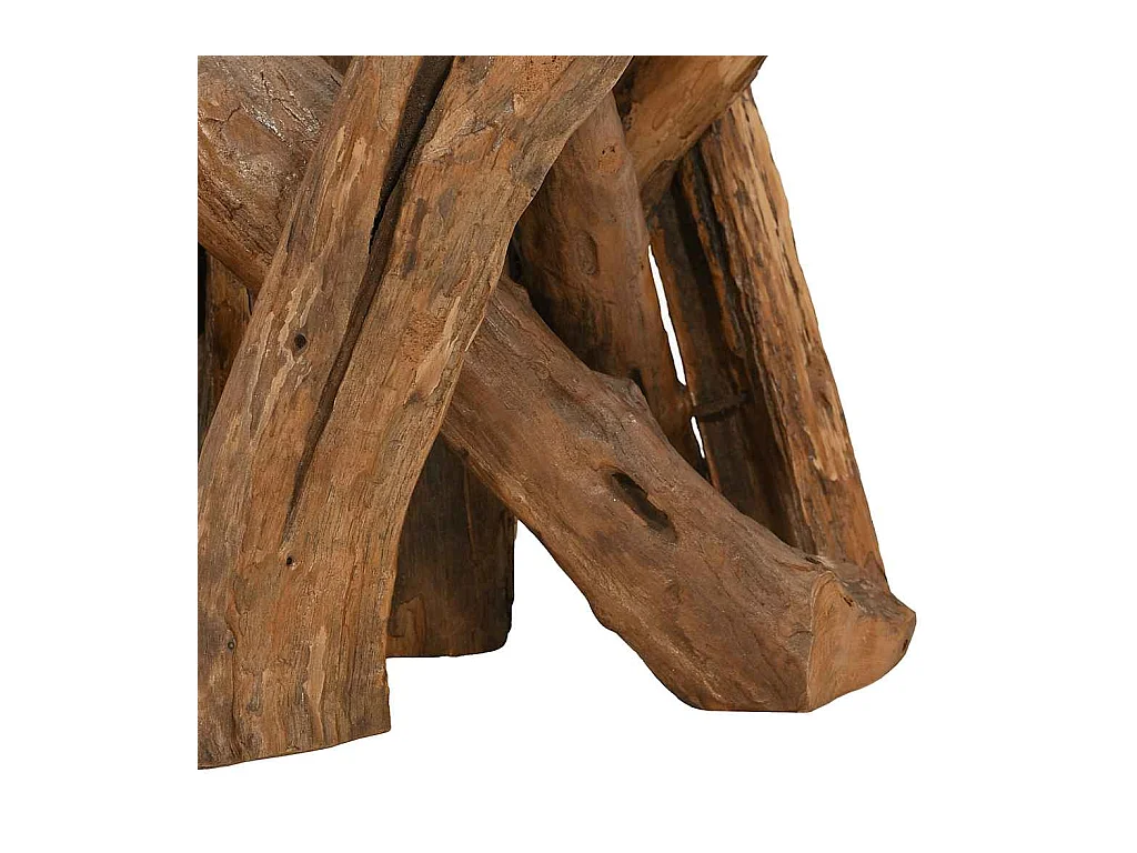 Mesa de centro | Mesa de apoio em teca maciça 60 cm