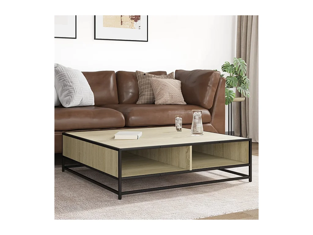 Mesa de centro-Mesa auxiliar madera maciza de pino marrón miel 45x45x40 cm SHL2554