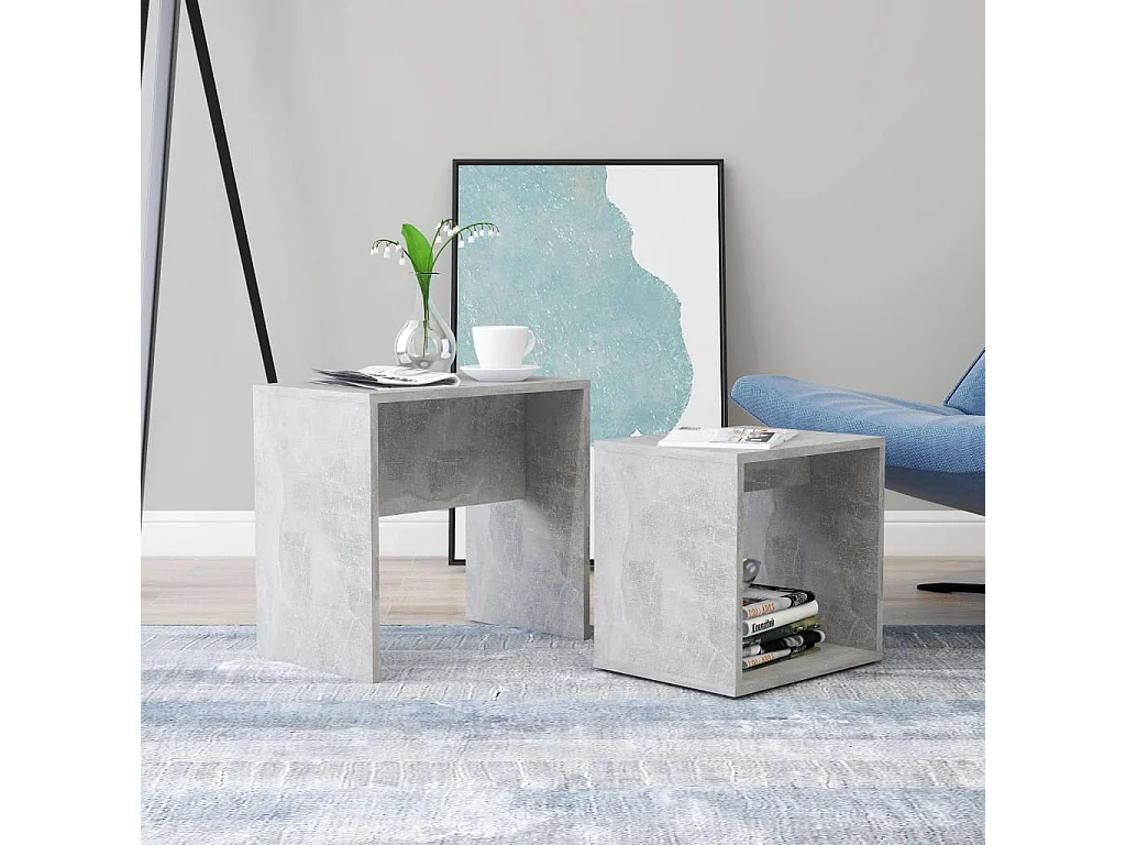 Mesa de centro | Mesa auxiliar con luces LED negro 90x50x40 cm SHL2413