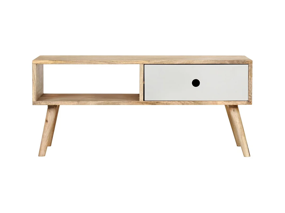 Mesa de centro | Mesa de café | Mesa auxiliar Roble artisan 32x32x30 cm Madera contrachapada SHL1071