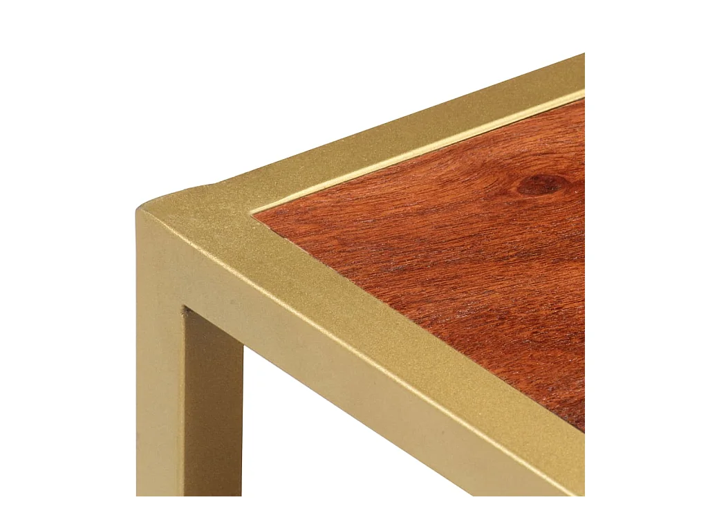 Mesa de centro | Mesa de café | Mesa auxiliar Roble ahumado 103.5x60x35 cm SHL2233