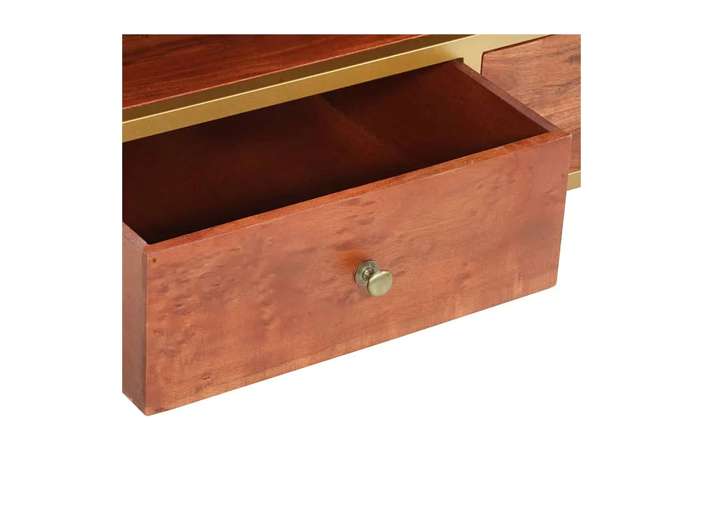 Mesa de centro | Mesa de café | Mesa auxiliar Roble ahumado 103.5x60x35 cm SHL2233