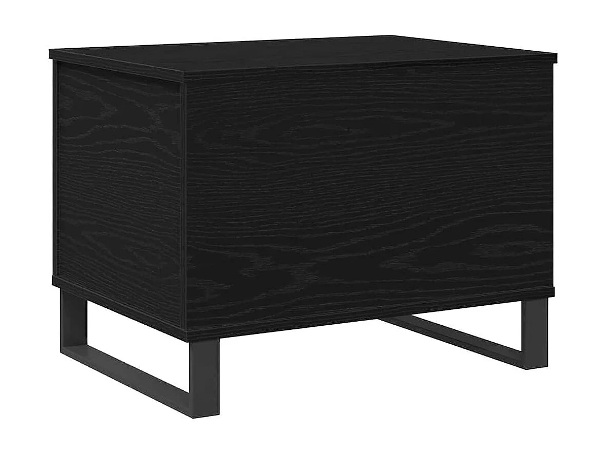 Mesa de centro | Mesa de apoio | Mesa de café Carvalho preto 60x44.5x45 cm