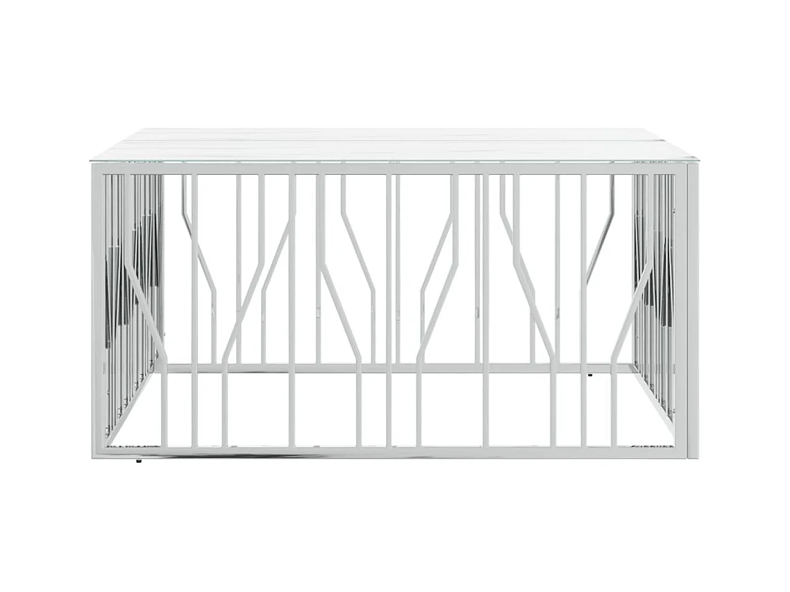 Mesa de centro | Mesa auxiliar con Infinity LED marrón roble 40x40x51 cm SHL694232