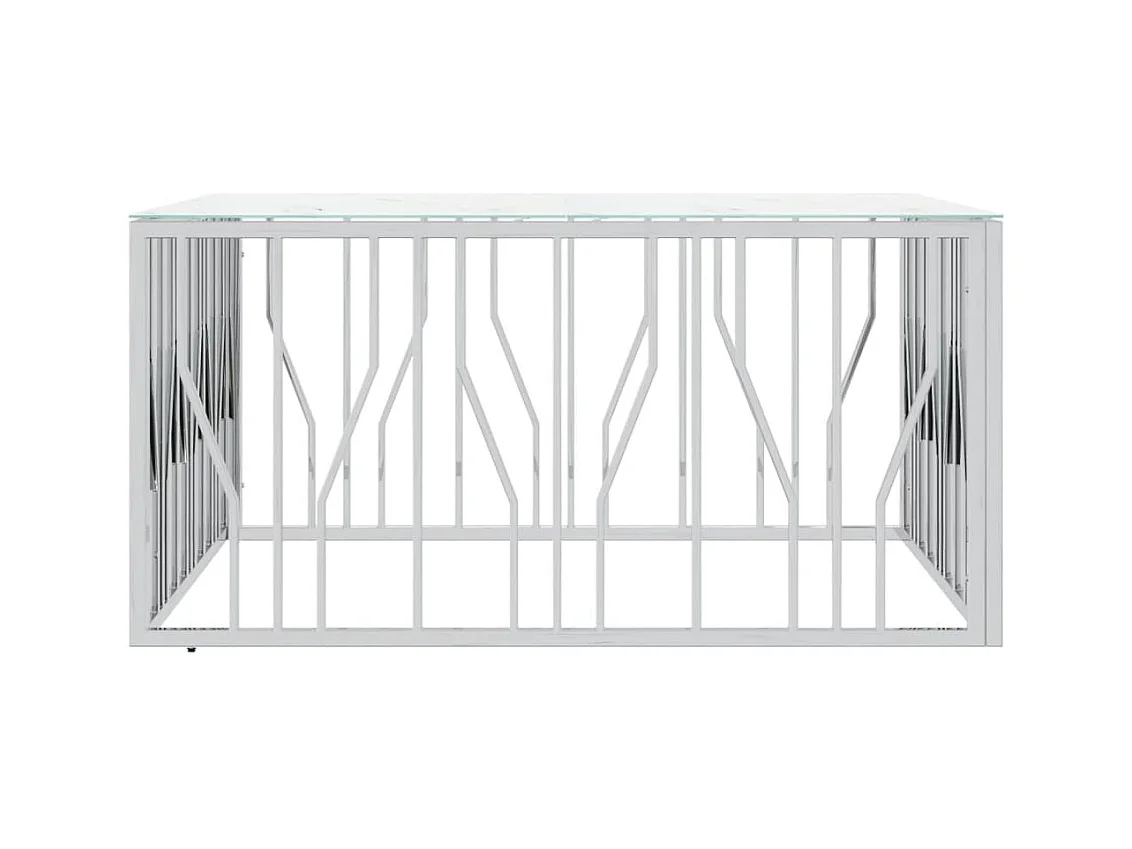 Mesa de centro | Mesa auxiliar con Infinity LED marrón roble 40x40x51 cm SHL694232