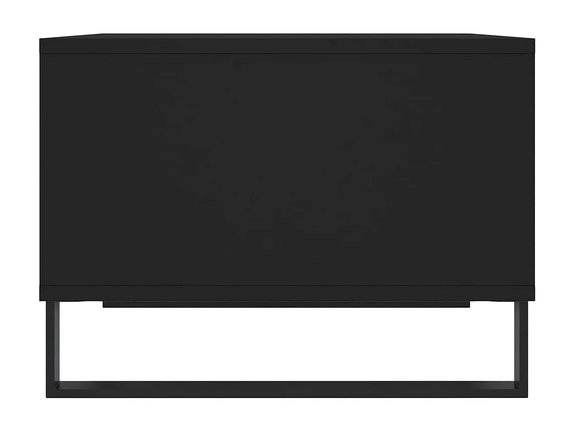 Couchtisch-Wohnzimmertisch-Beistelltische Schwarz 60x50x36,5 cm Holzwerkstoff SHL18190