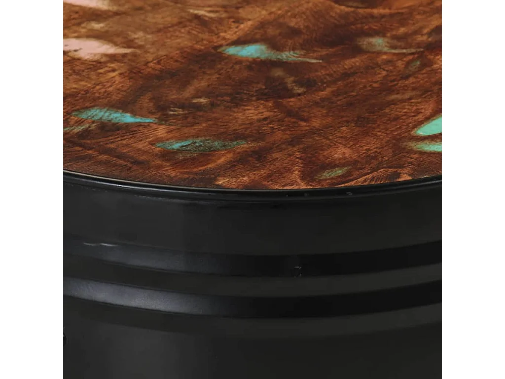 Mesa de centro | Mesa auxiliar con luces LED blanco 90x50x40 cm SHL1777