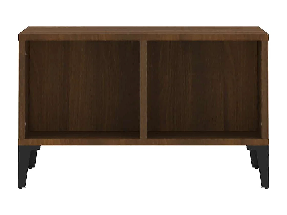 Couchtisch-Wohnzimmertisch-Beistelltische Braun Eichen-Optik 60x50x36,5 cm Holzwerkstoff SHL2689