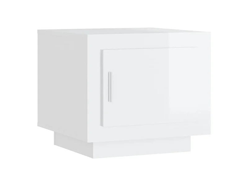 Mesa de centro | Mesa auxiliar giratoria 360 grados negro 70x70x34,5 cm SHL48239