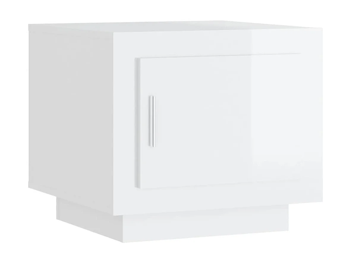 Mesa de centro | Mesa auxiliar giratoria 360 grados negro 70x70x34,5 cm SHL48239