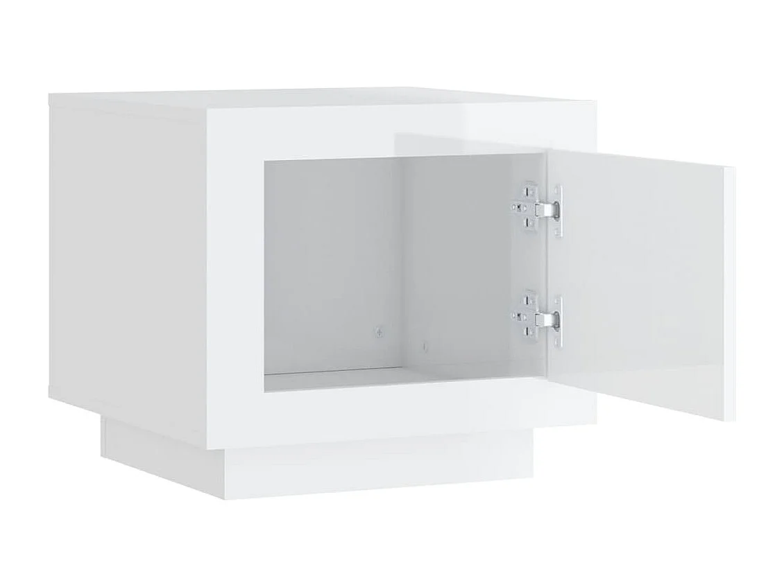 Mesa de centro | Mesa auxiliar giratoria 360 grados negro 70x70x34,5 cm SHL48239