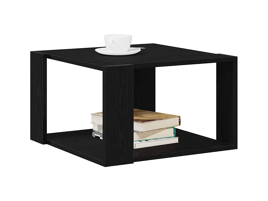 Mesa de centro-Mesa auxiliar-Mesita de centro madera contrachapada blanco 102x50,5x46,5 cm SHL4895