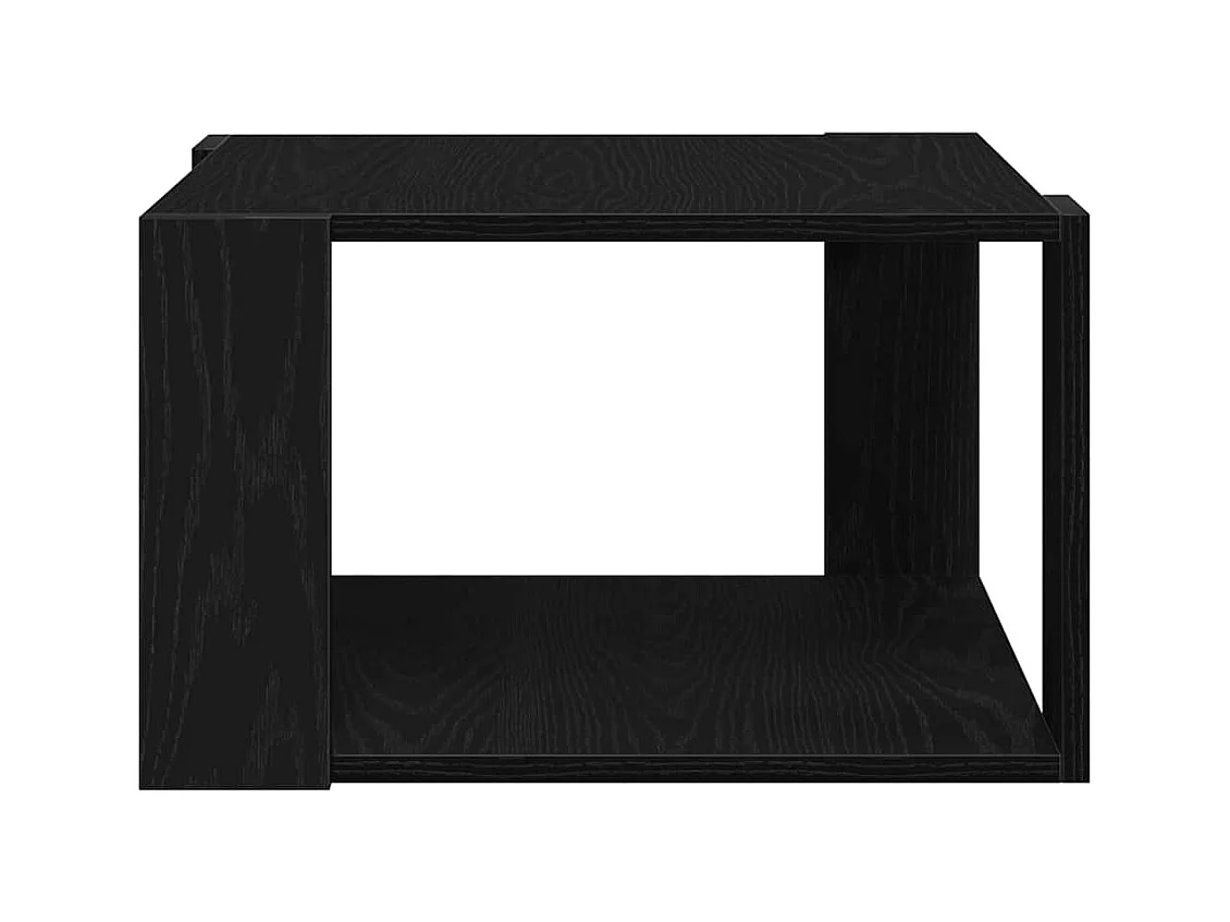 Mesa de centro-Mesa auxiliar-Mesita de centro madera contrachapada blanco 102x50,5x46,5 cm SHL4895