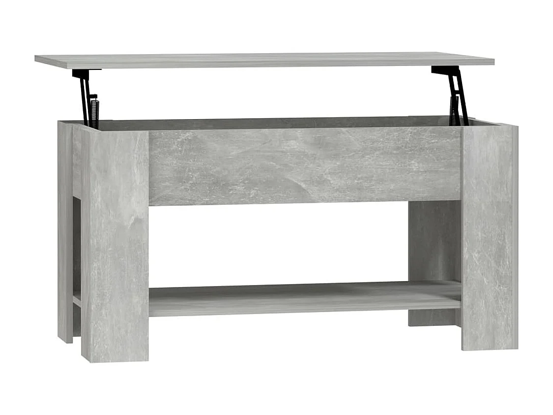 Mesa de centro | Mesa auxiliar de madera maciza de pino blanco 118x63x45 cm SHL4541