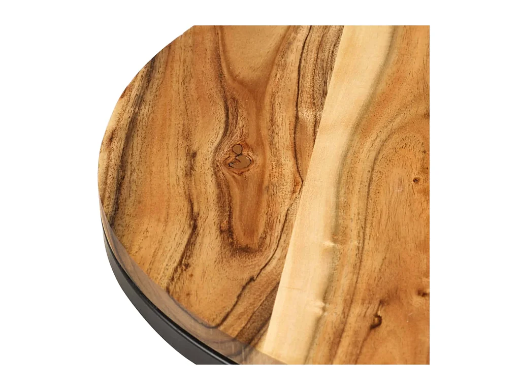 Mesa de centro | Mesa de café | Mesa auxiliar Roble ahumado 100x50x40 cm SHL4832