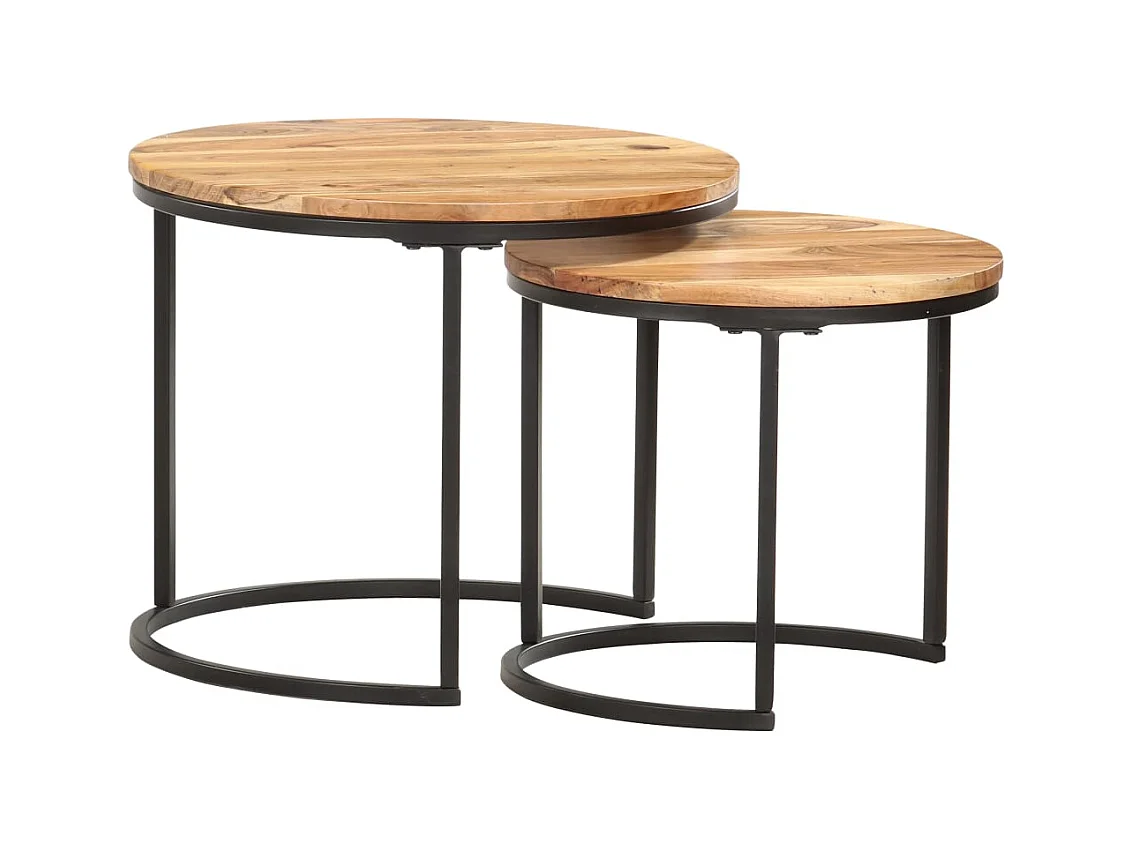 Mesa de centro | Mesa de café | Mesa auxiliar Roble ahumado 100x50x40 cm SHL4832