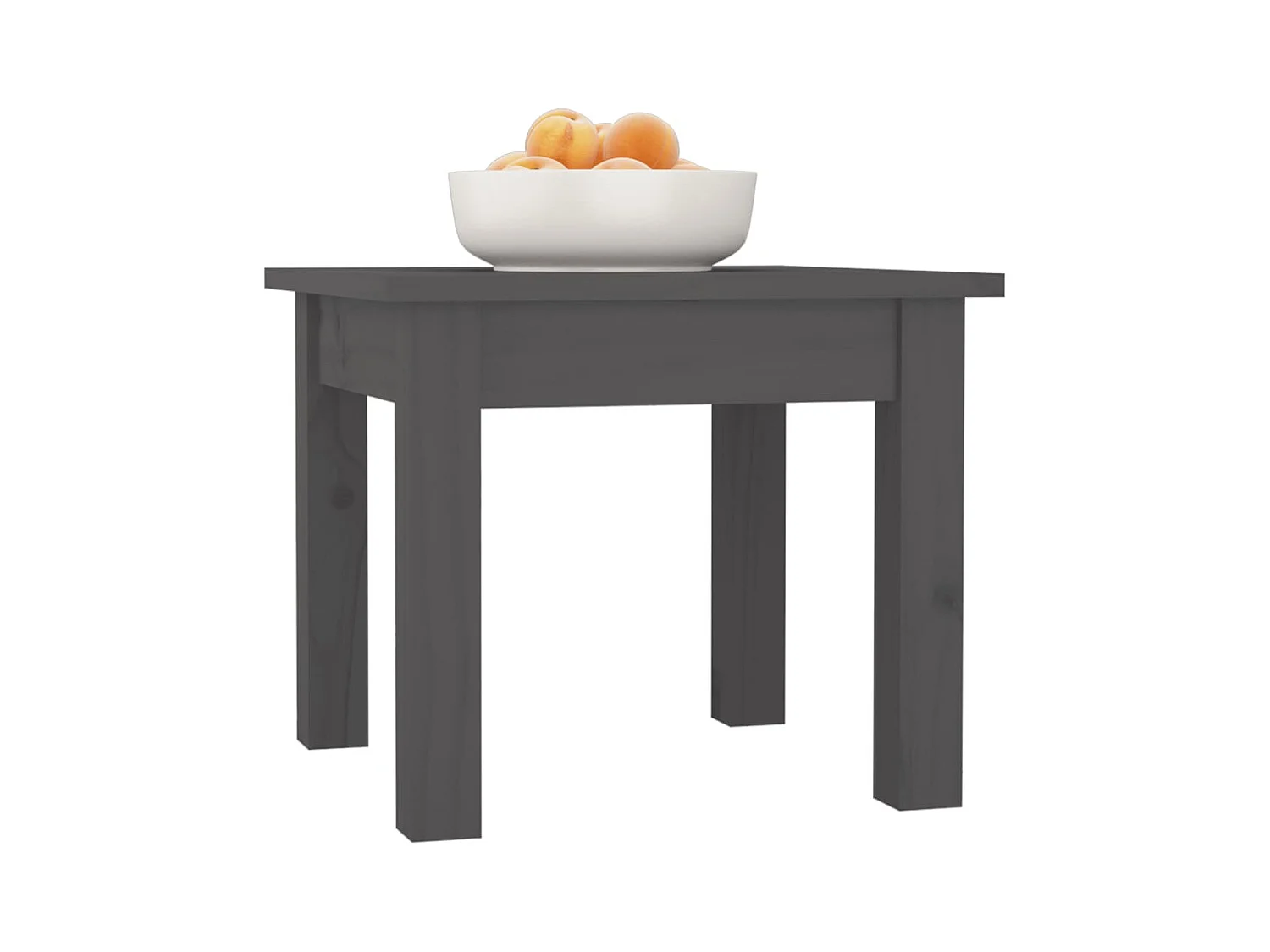 Mesa de centro | Mesa auxiliar madera contrachapada gris hormigón 100x50x45 cm SHL1833
