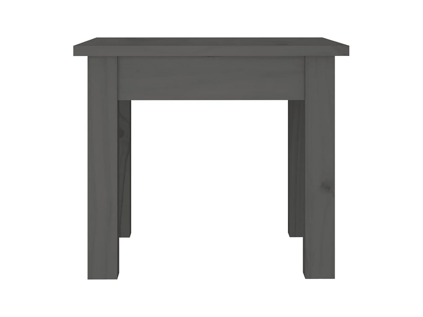 Mesa de centro | Mesa auxiliar madera contrachapada gris hormigón 100x50x45 cm SHL1833