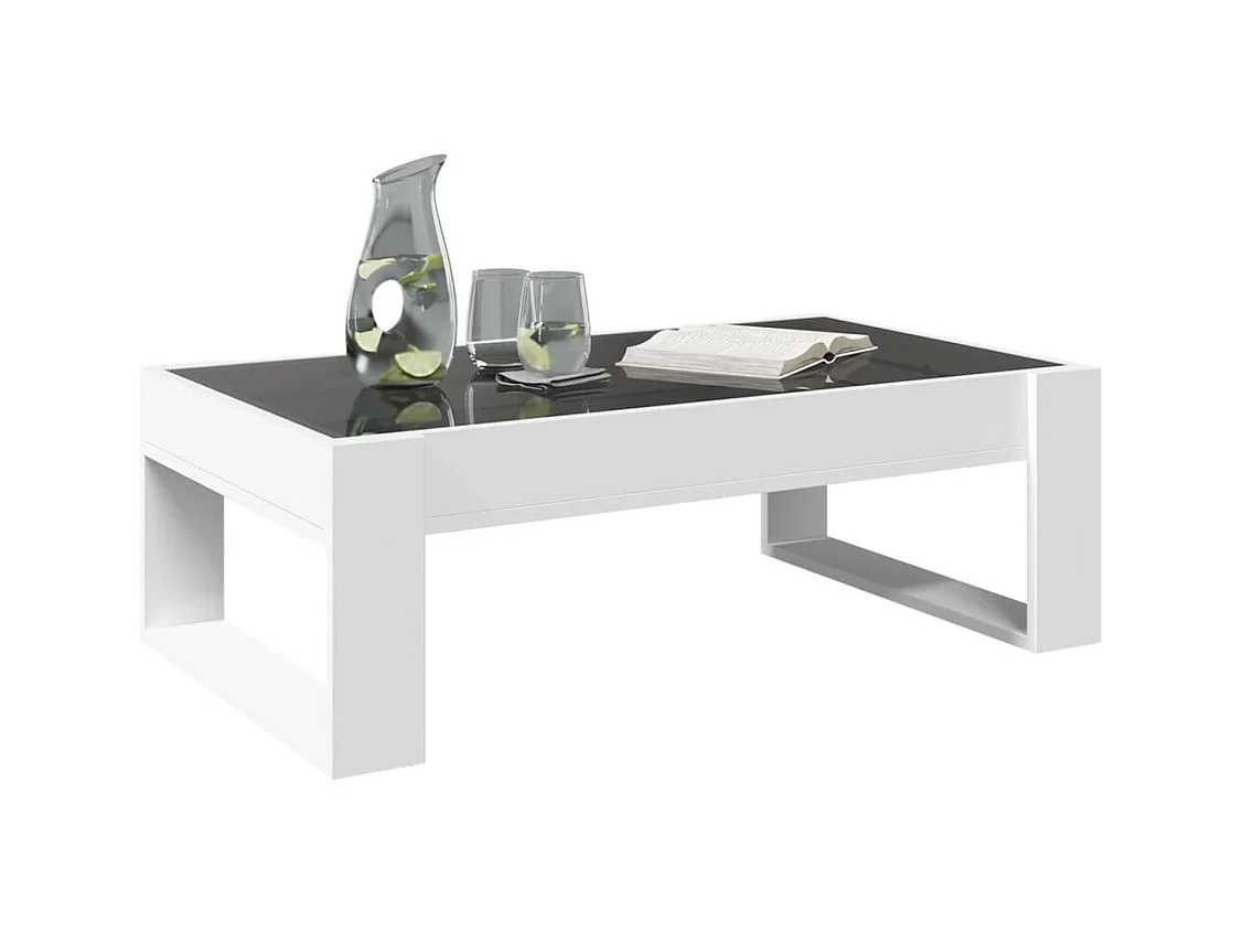 Mesa de centro-Mesa auxiliar madera de ingeniería gris Sonoma 100x100x35 cm SHL4501