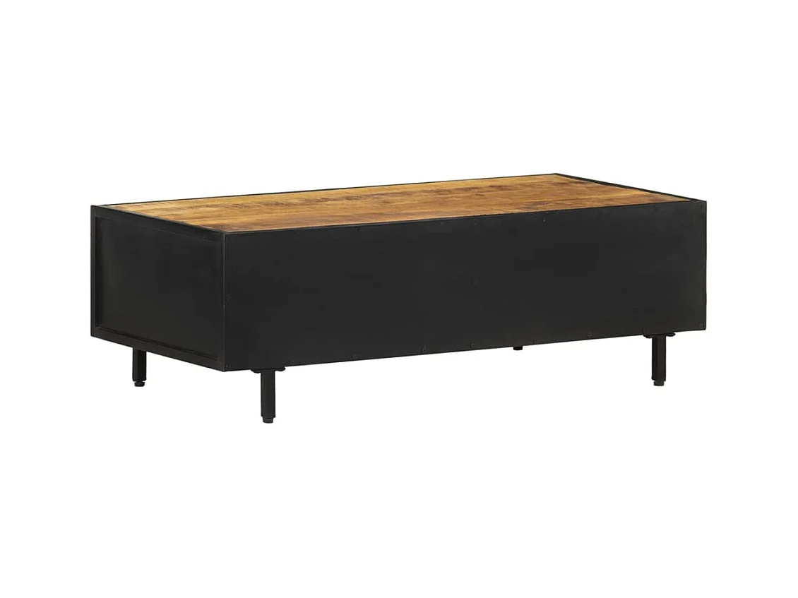 Mesa de centro | Mesa de café | Mesa auxiliar Roble artisan 90x90x28 cm Madera contrachapada SHL3380