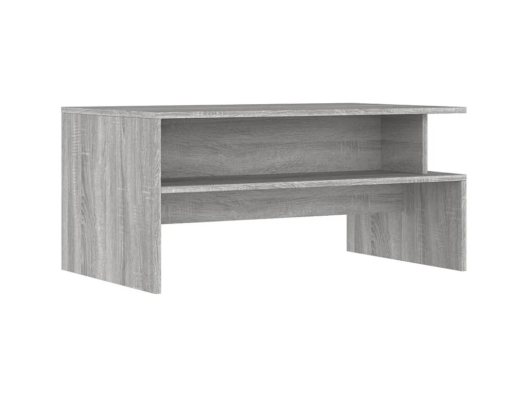 Mesa de centro-Mesa auxiliar acero inoxidable y vidrio 110x45x45 cm SHL2936