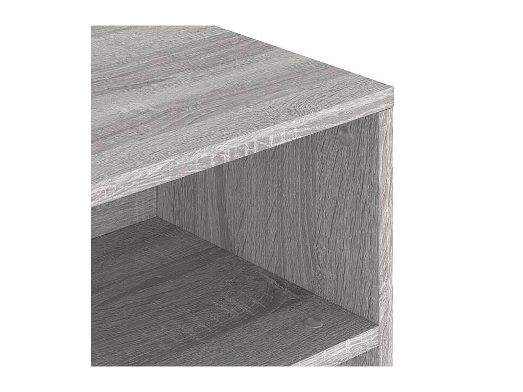 Mesa de centro-Mesa auxiliar acero inoxidable y vidrio 110x45x45 cm SHL2936