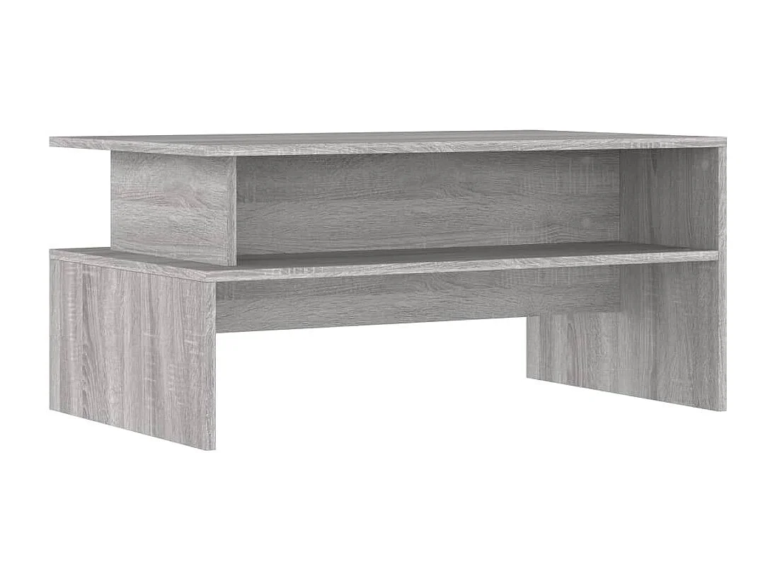 Couchtisch-Wohnzimmertisch-Beistelltische Grau Sonoma 90x55x42,5 cm Holzwerkstoff SHL62918
