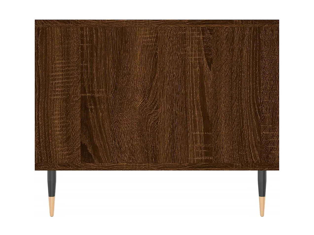 Mesa de centro | Mesa auxiliar madera de ingeniería negro 99x50x50 cm SHL3453