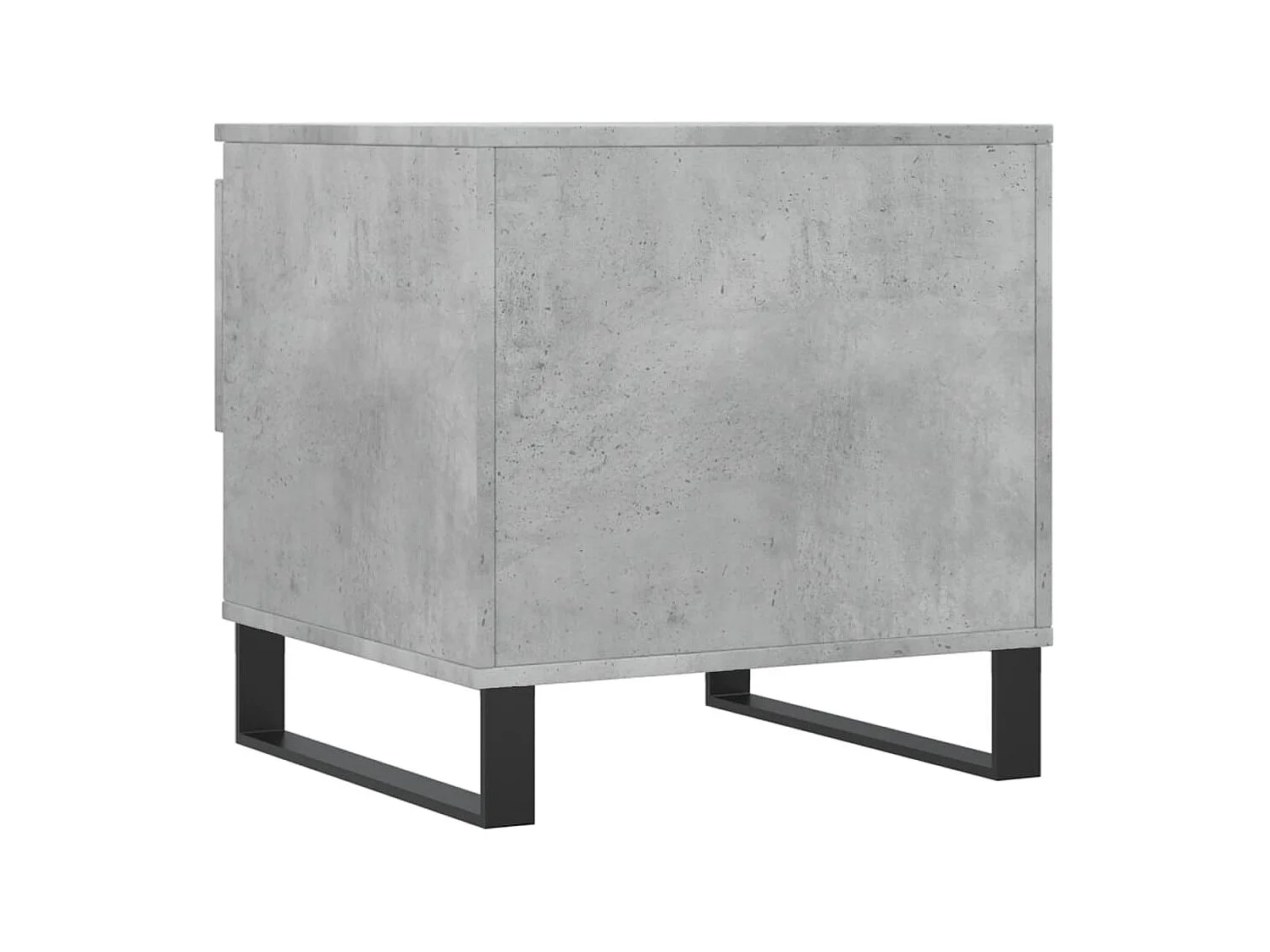 Couchtisch 2er Set-Sofatisch-Beistelltische Betongrau 50x46x50 cm Holzwerkstoff SHL19029