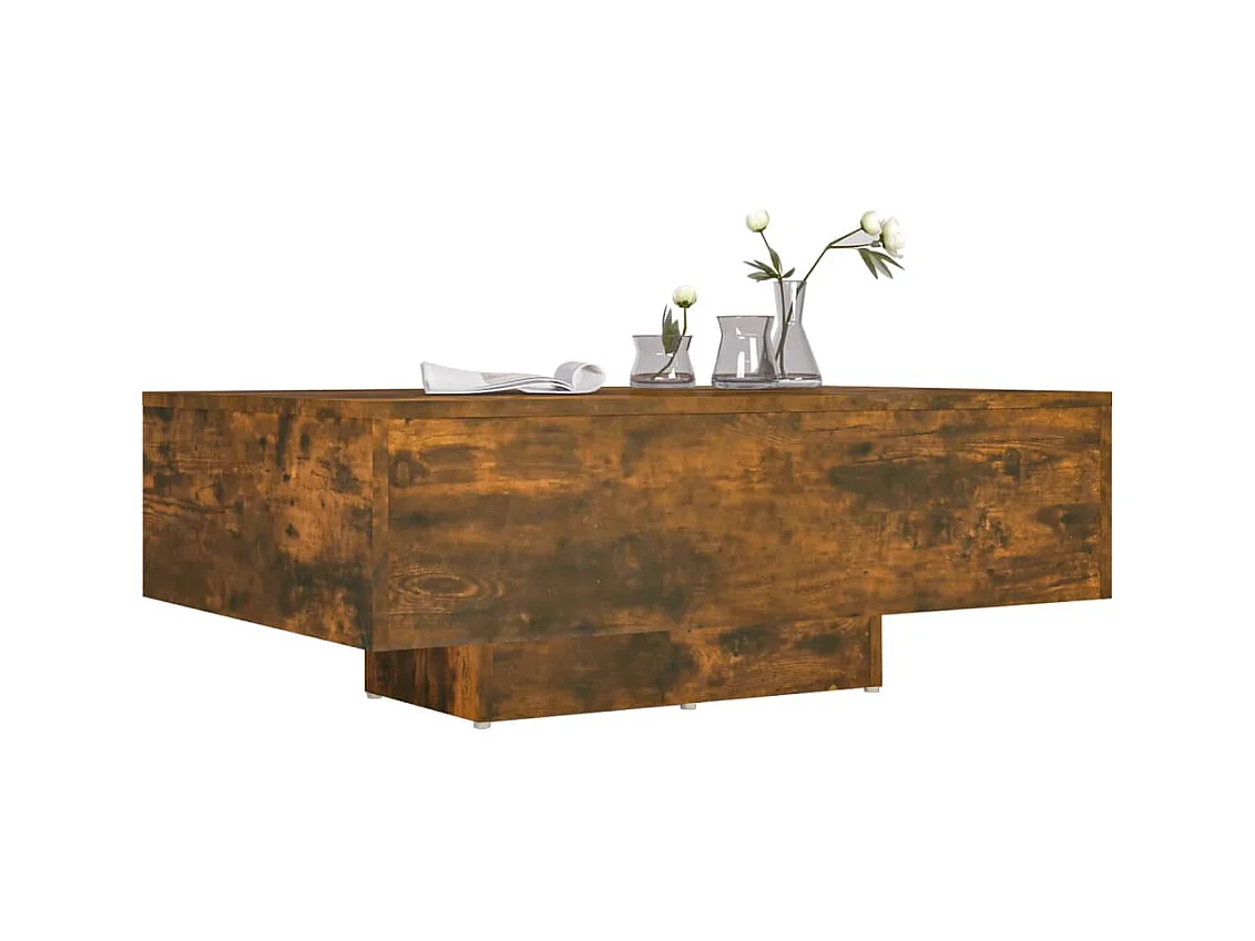 Mesa de centro | Mesa auxiliar madera contrachapada gris Sonoma 90x44,5x45 cm SHL3714