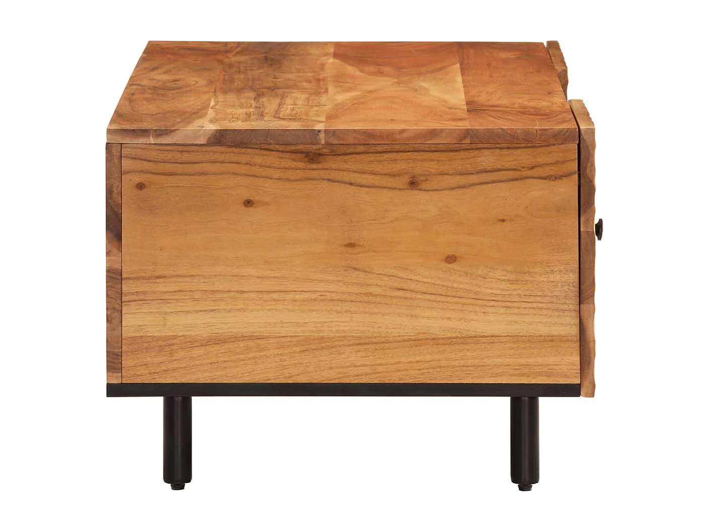 Mesa de centro | Mesa auxiliar con Infinity LED roble Sonoma 70x53x30 cm SHL4004