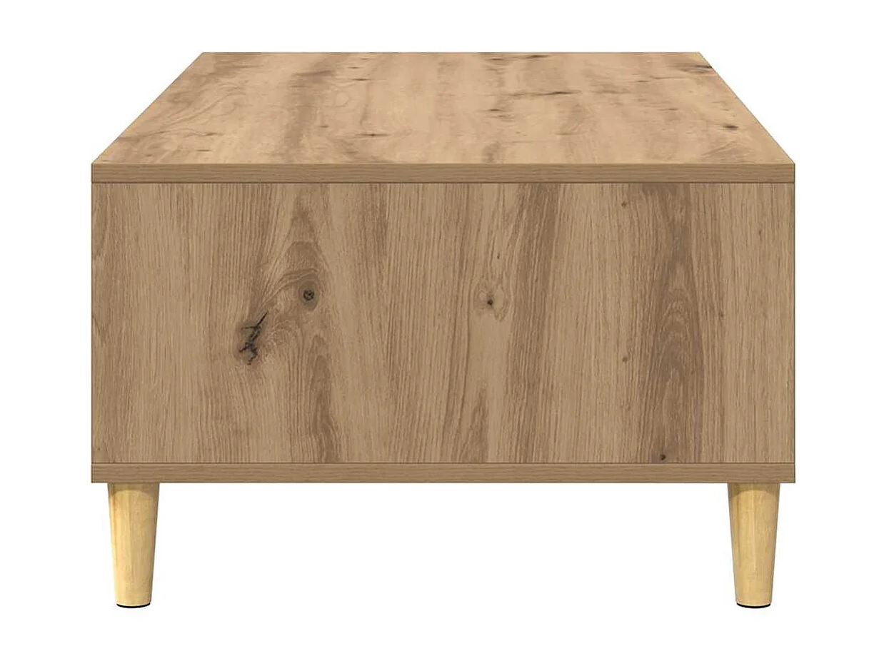 Couchtisch-Wohnzimmertisch-Beistelltische Artisan-Eiche 103,5x60x35 cm Holzwerkstoff SHL80241