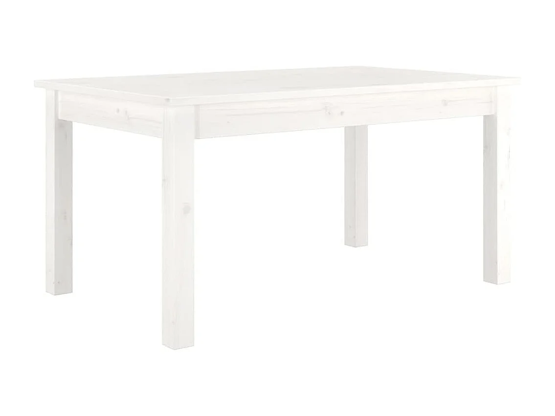Couchtisch-Sofatisch-Beistelltische Weiß 80x50x40 cm Massivholz Kiefer SHL34376