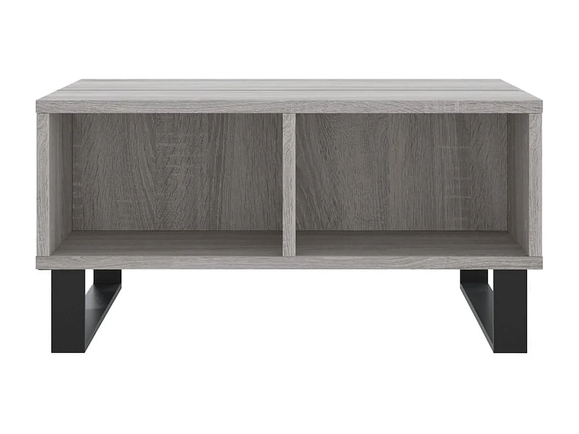 Couchtisch-Wohnzimmertisch-Beistelltische Grau Sonoma 60x60x30 cm Holzwerkstoff SHL36119