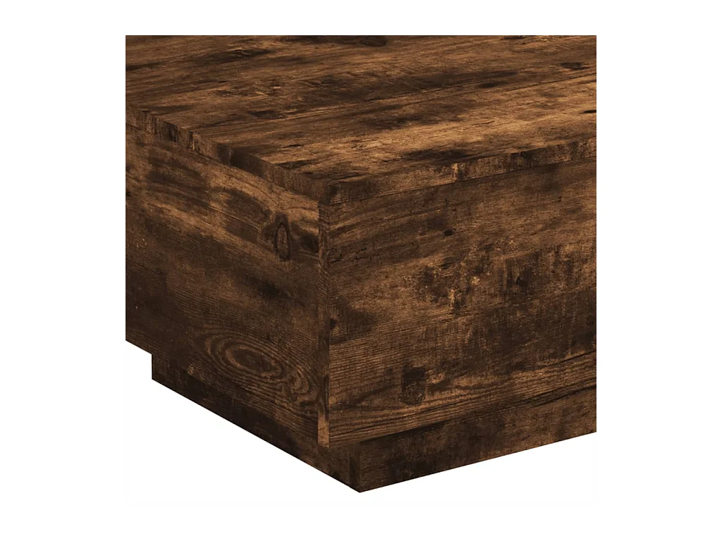 Mesa de centro-Mesa auxiliar de madera contrachapada gris Sonoma 100x60x42 cm SHL4568