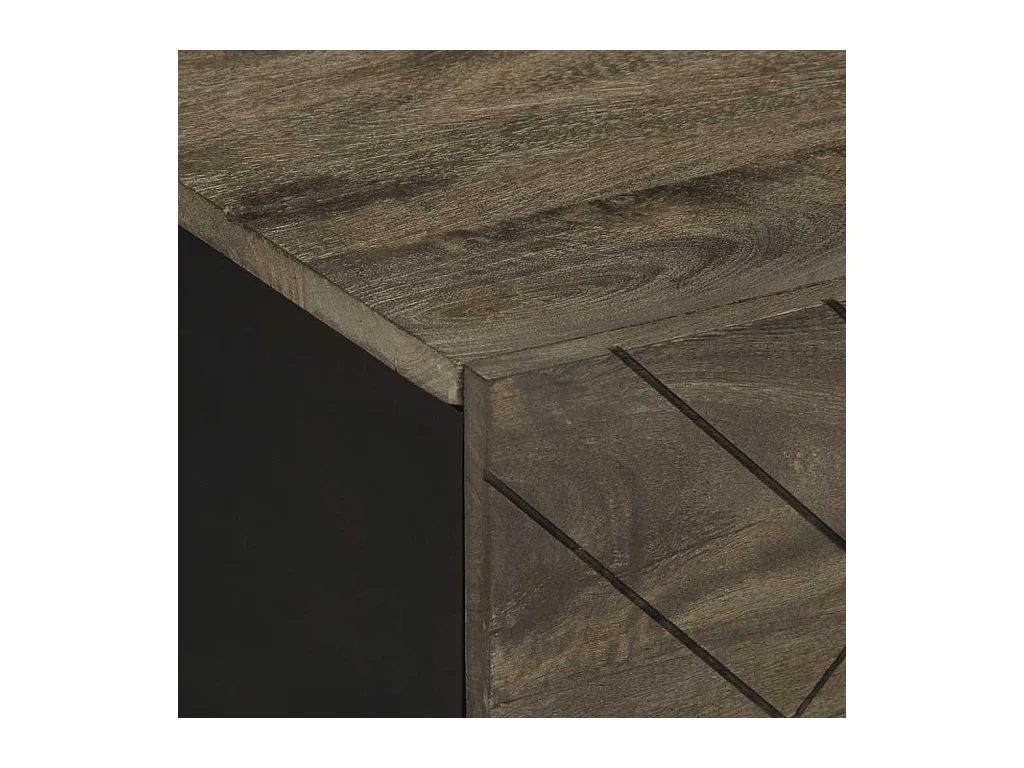 Mesas de centro apilables | Mesitas auxiliares 3 piezas madera contrachapada blanco SHL2737