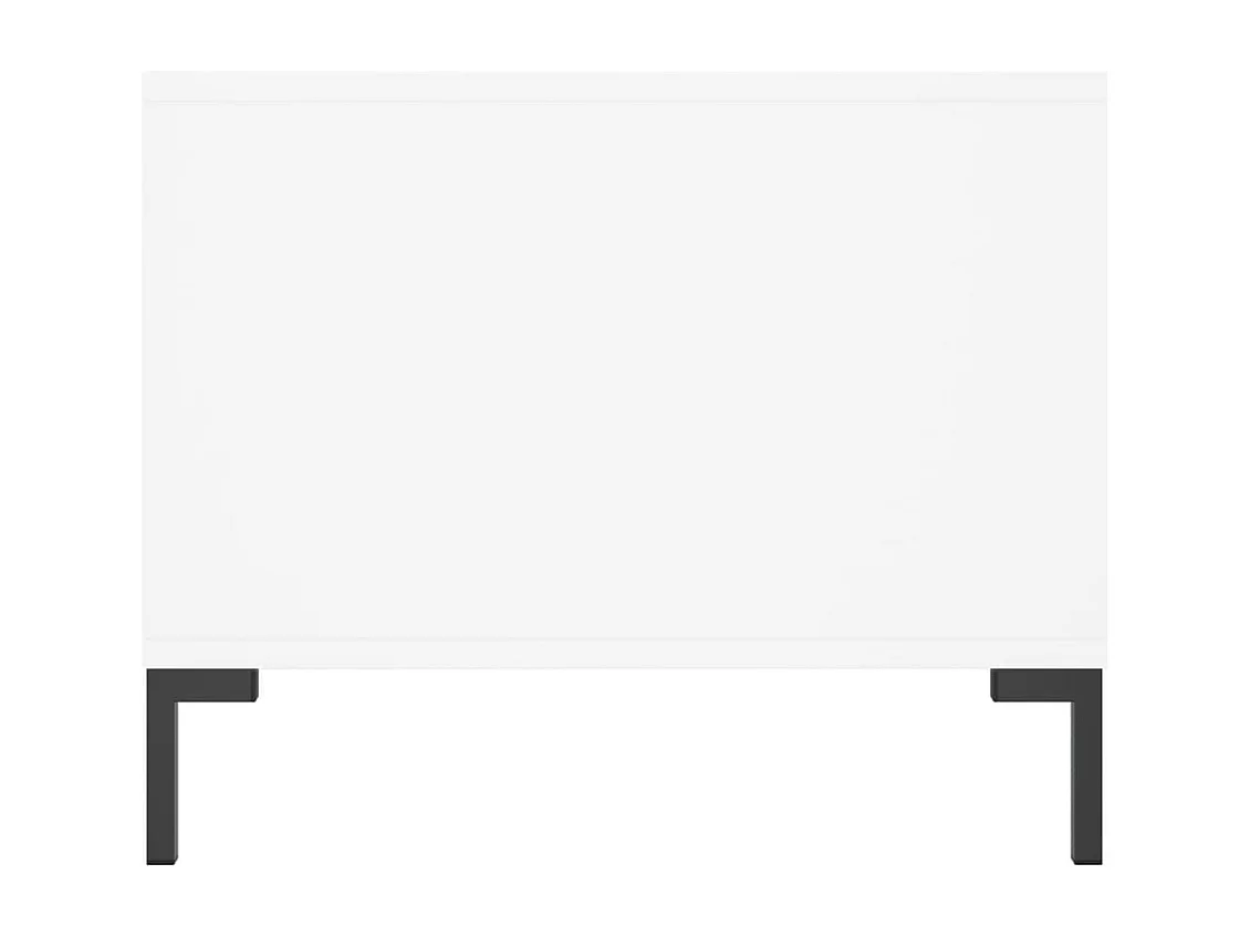 Mesa de centro | Mesa auxiliar madera de ingeniería negra 80x50x50 cm SHL2609