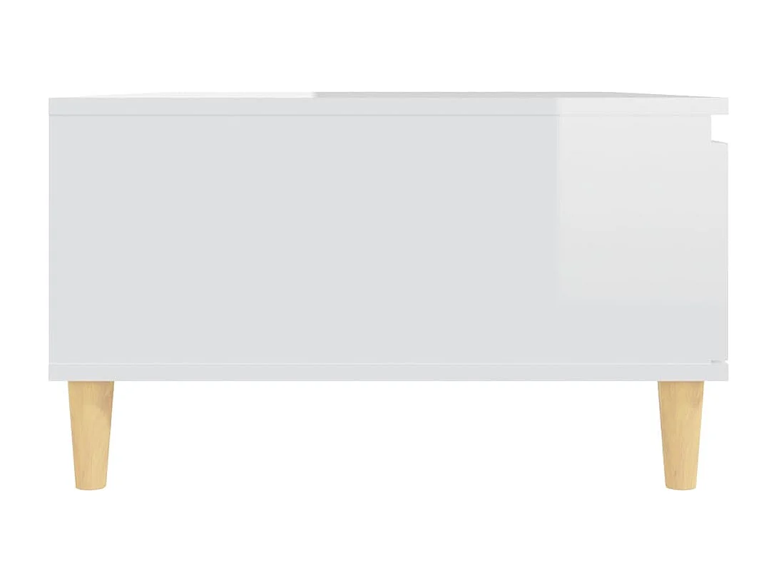 Mesa de centro | Mesa auxiliar con luces LED roble Sonoma 50x50x40 cm SHL4669