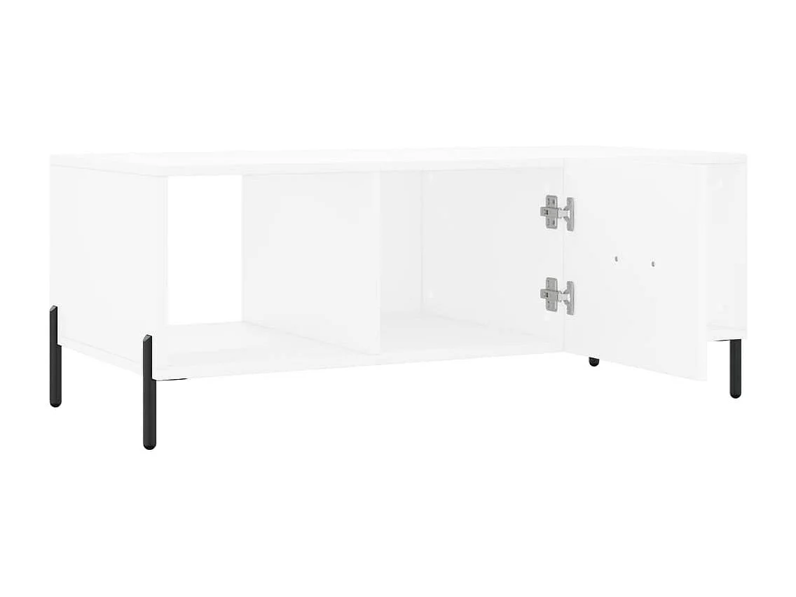 Mesa de centro | Mesa auxiliar madera de ingeniería roble ahumado 100x55x40 cm SHL4579