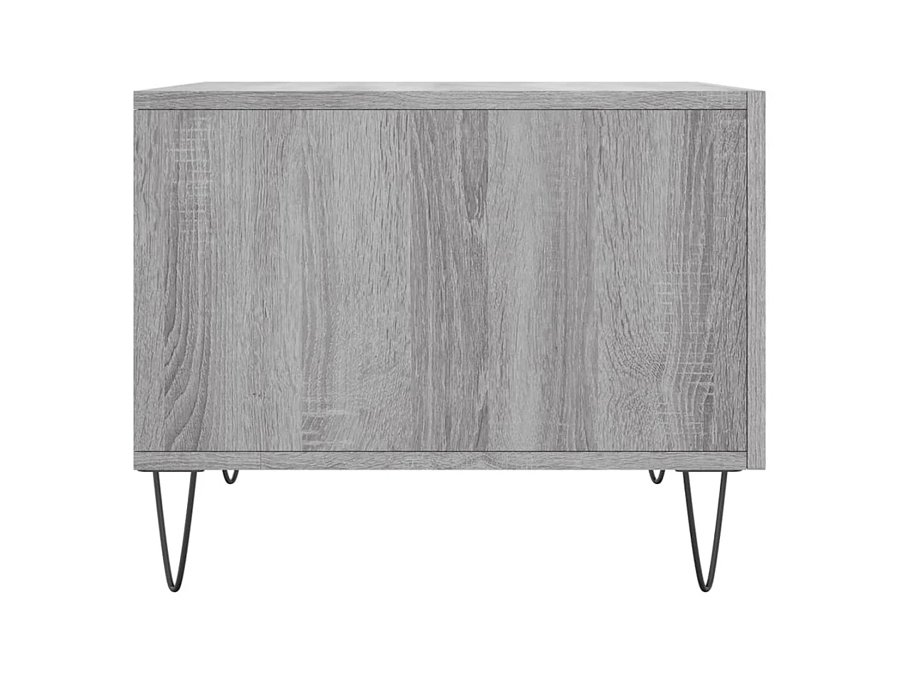 Mesa de centro | Mesa auxiliar madera de ingeniería roble marrón 100x49,5x31 cm SHL3664