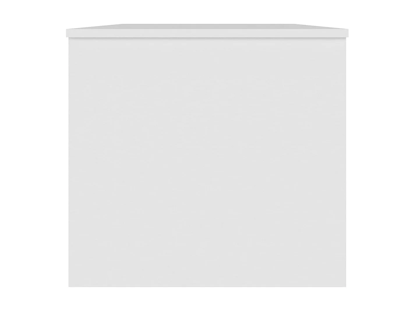 Mesa de centro | Mesa auxiliar de madera maciza de pino blanco 80x50x35 cm SHL181167