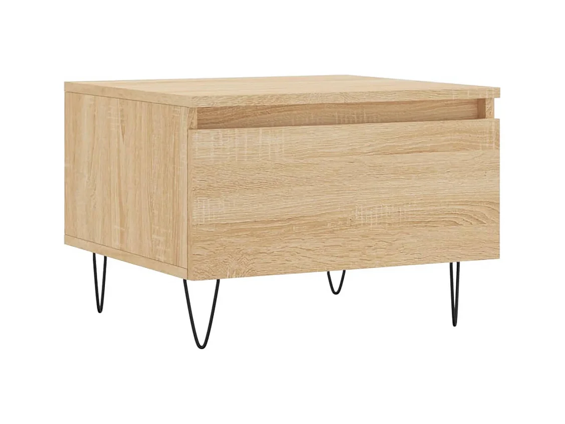 Mesa de centro | Mesa auxiliar madera maciza de mango rugosa 110x55x40 cm SHL3740