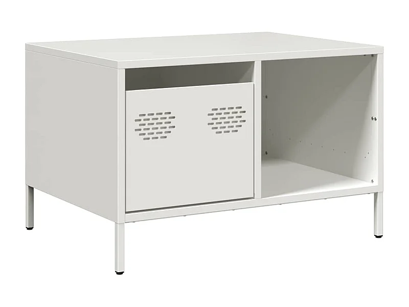 Mesa de centro-Mesa auxiliar madera maciza mango y contrachapada 80x50x40 cm SHL2744