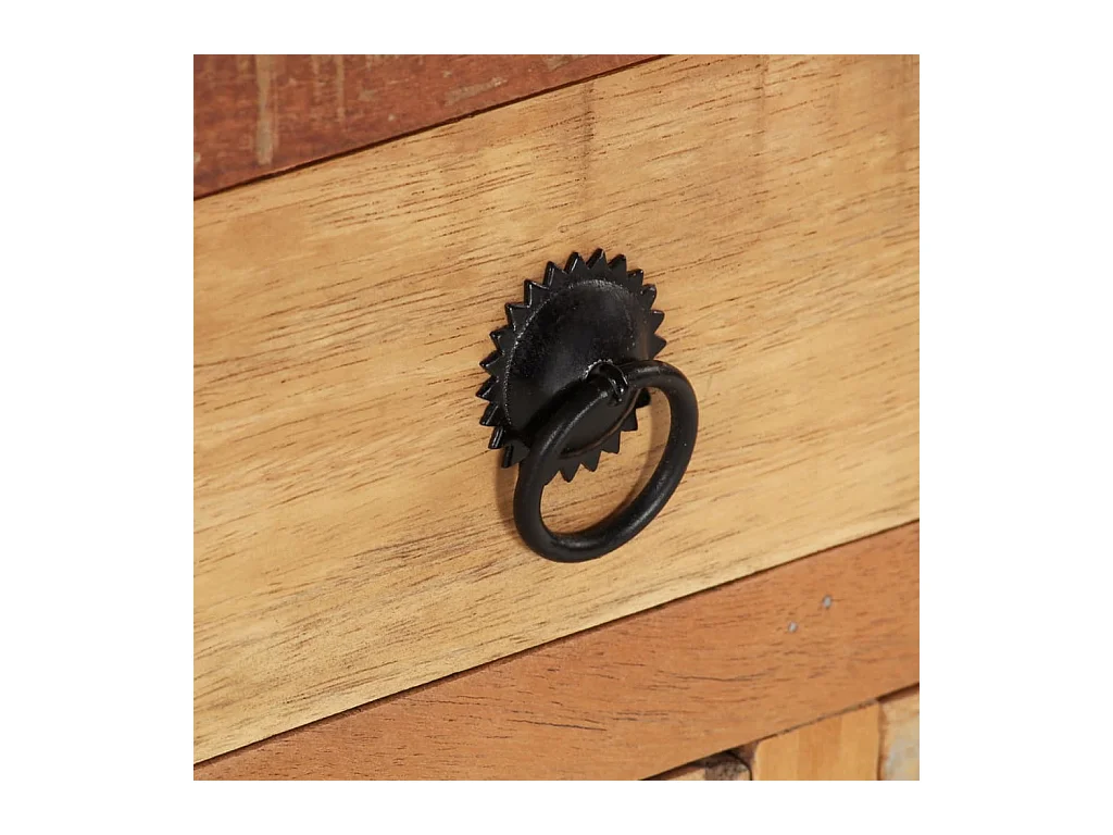 Mesa de centro | Mesa auxiliar salon madera contrachapada gris Sonoma 50x50x35 cm SHL2884