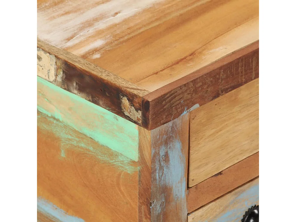 Couchtisch-Beistelltisch-Sofatisch Altholz 70x70x38 cm SHL50918