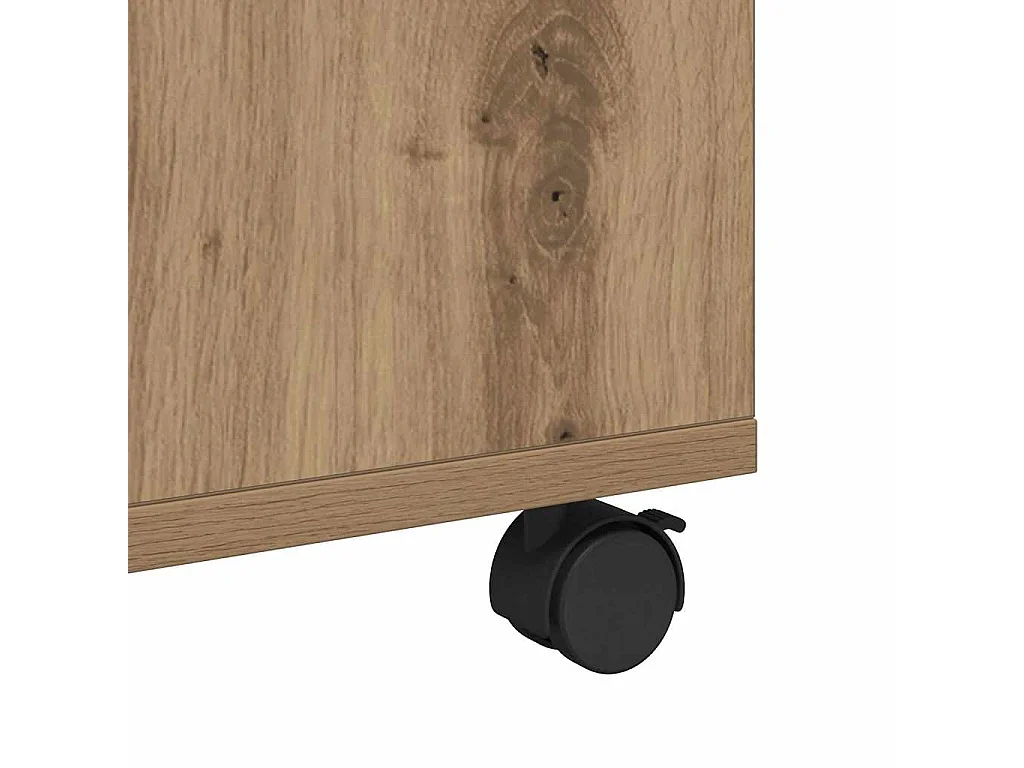 Mesa de centro | Mesa de café | Mesa auxiliar Roble artisan 75x75x38 cm Madera contrachapada SHL4862